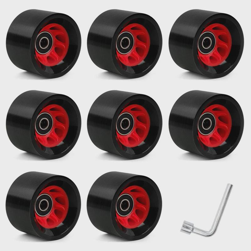5839 BLACK RED WHEEL (95A) 8 + WRENCH